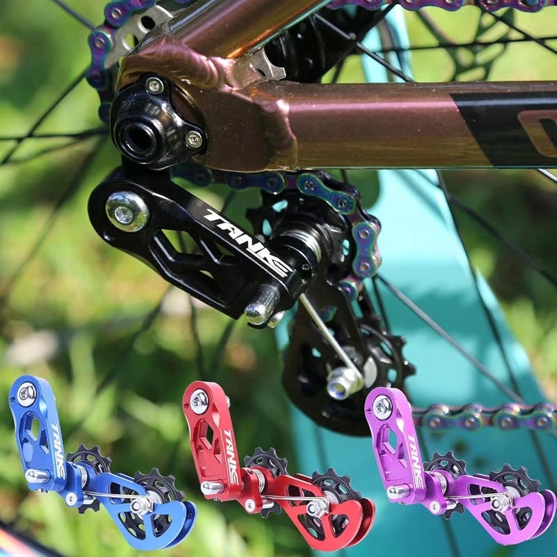 JFOYH Single Speed Chain Tensioner with Multi-segment Tension Adjustment and Double Spring Chain Guide, Ultra-Smooth Mountain Bike Chain Tensioner - Noiseless Performance, Easy Installation - Image 2